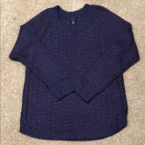 Calvin Klein Purple Sweater, Sz Lg, Warm